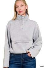 Sleet half button up