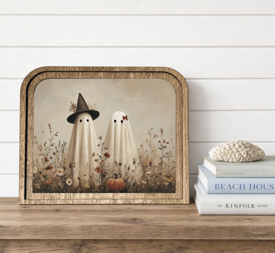 Arch Frame Ghost Couple Witch