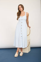 Sweetheart button down dress