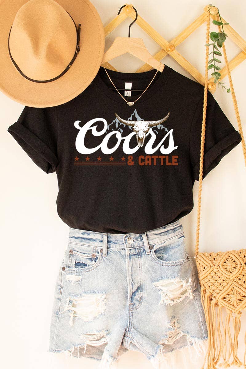 COORS & CATTLE UNISEX SHORT SLEEVE