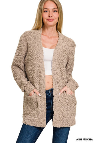 ASH Mocha Popcorn Cardi