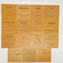 Handmade Golden Morse Code Bracelet: BAD ASS