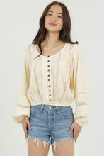 Ivory Lace Blouse