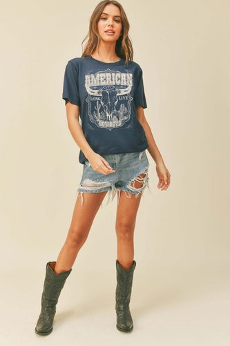 American cowgirl Tee