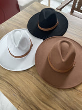 Western hat with band