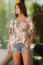 Midnight is The valley Blouse