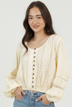 Ivory Lace Blouse