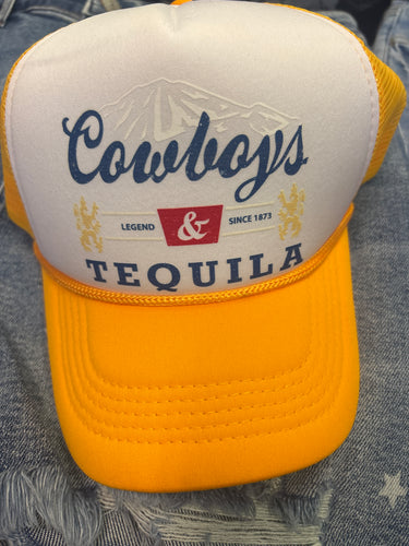 Tequila & Cowboys Trucker Hat  