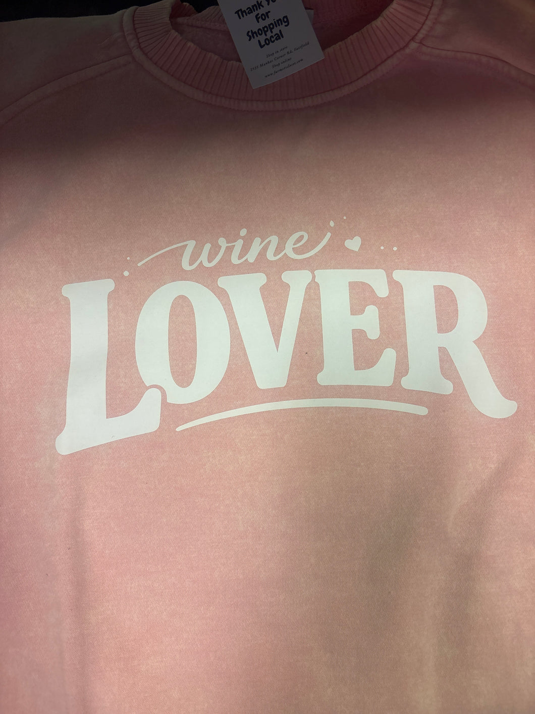 Wine Lover sweatshirt
