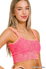 RIBBED SQUARE NECK BRA