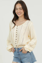 Ivory Lace Blouse
