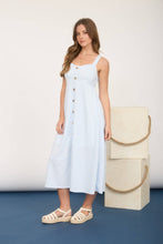 Sweetheart button down dress