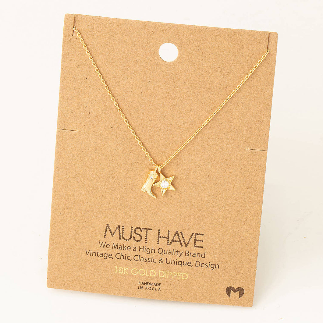 Western  Pendant Necklace