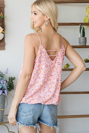 SUNDAY FLORAL TANK