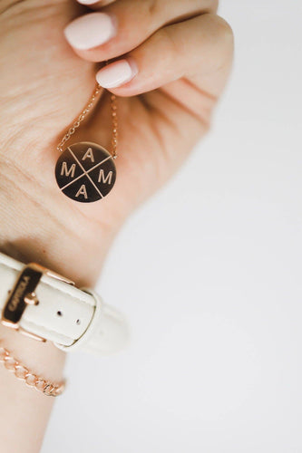 NECKLACE - MAMA X ™ ROSE GOLD