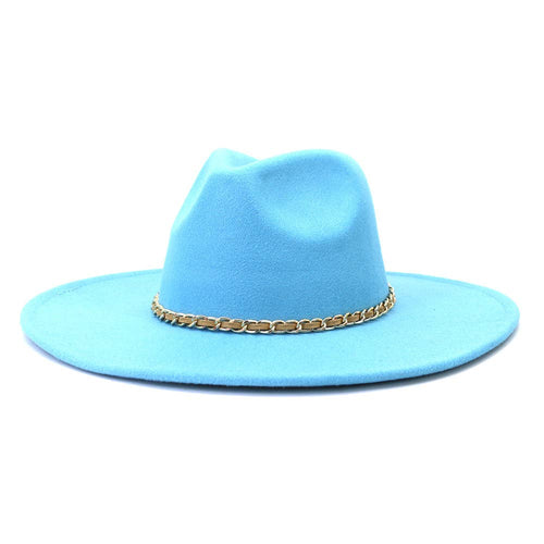 Sky brim hat