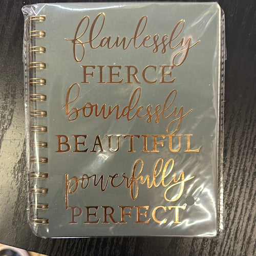 Spiral Notebook - Flawlessly Fierce