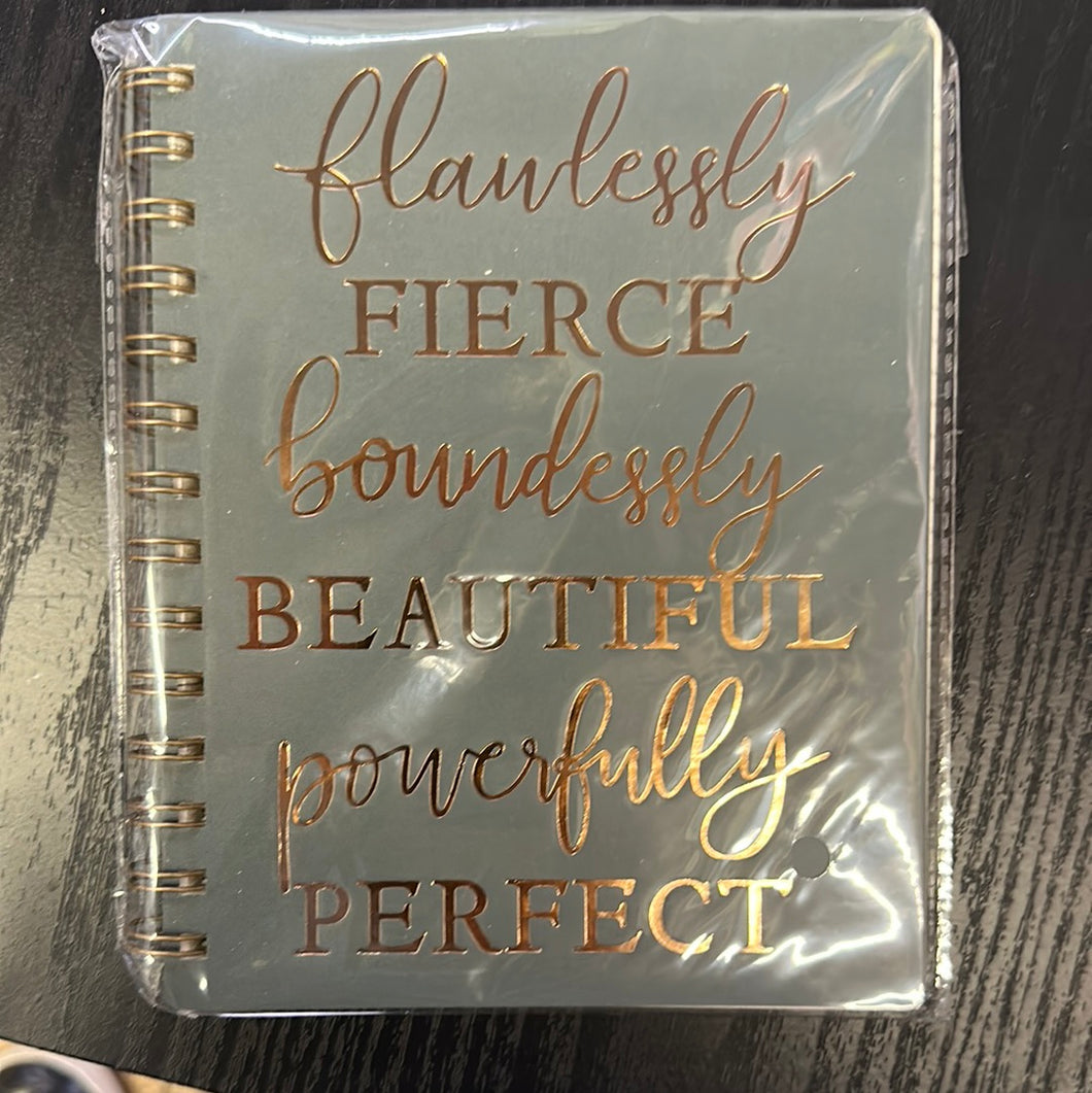 Spiral Notebook - Flawlessly Fierce